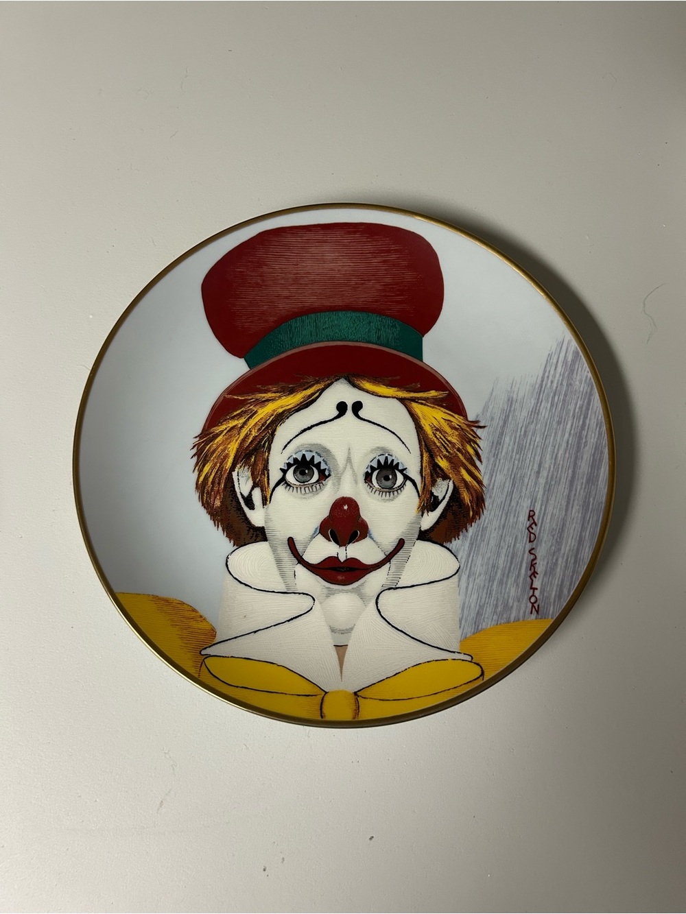 1977 “Happy” Collector Plate by Red Skelton